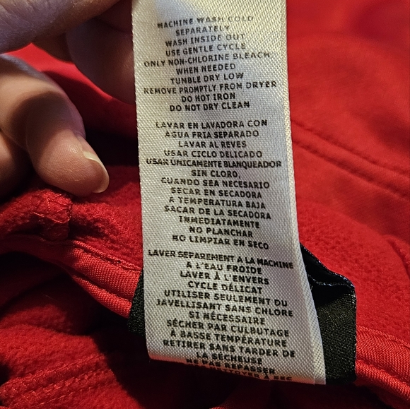 Nfl Team Apparel Atlanta Falcons Red Hoodie Youth Large - Picture 5 of 7